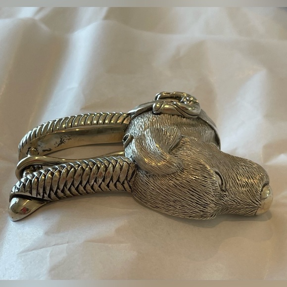 Large Labrador Barry Kieselstein-Cord Belt Sterling Silver Numbered Vintage 1989 - Picture 12 of 15